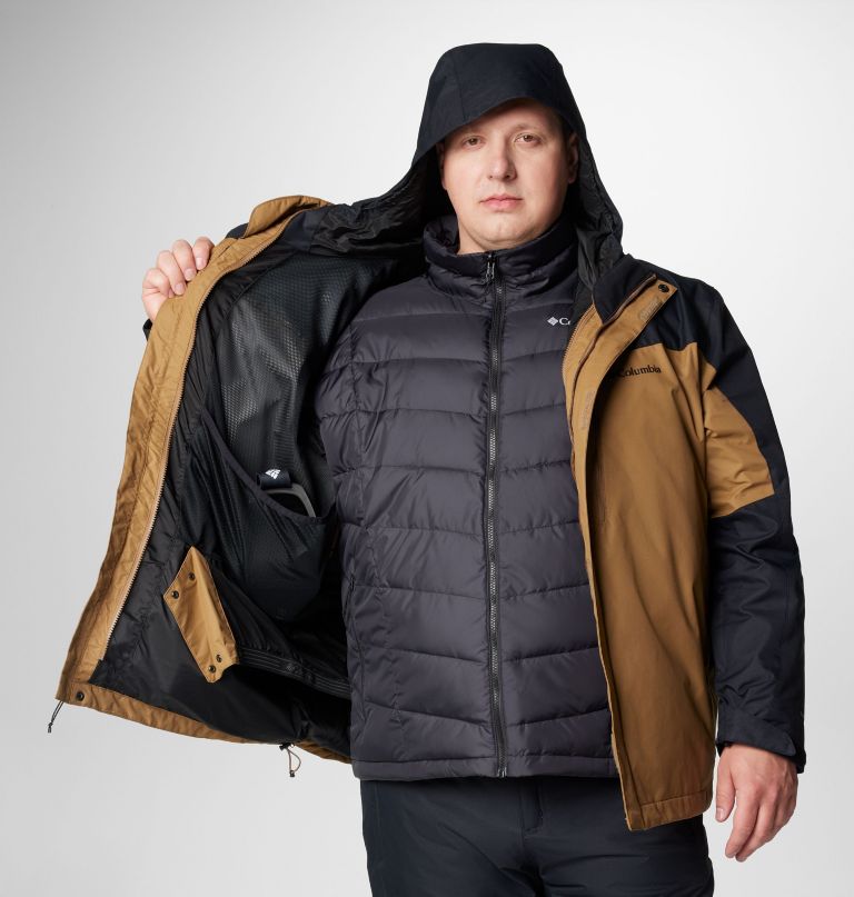 jaqueta whirlibird v interchange masculina - tamanho grande