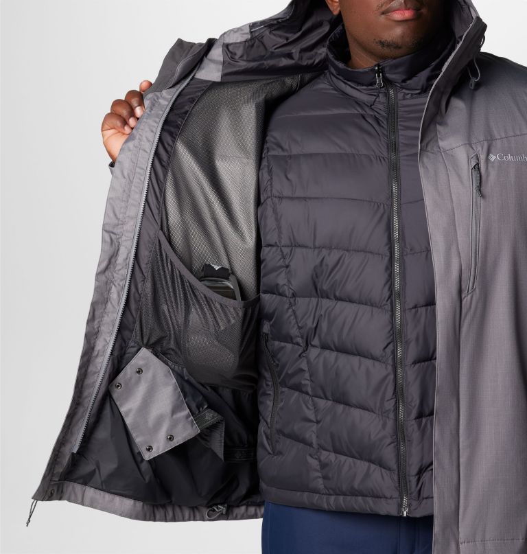 jaqueta whirlibird v interchange masculina - tamanho grande