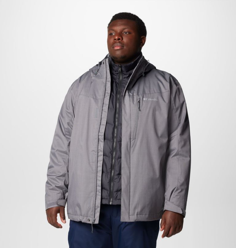 jaqueta whirlibird v interchange masculina - tamanho grande