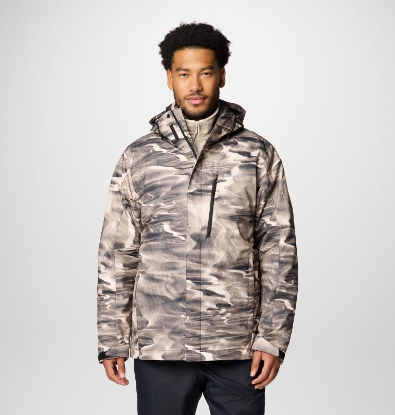 jaqueta masculina whirlibird v printed interchange