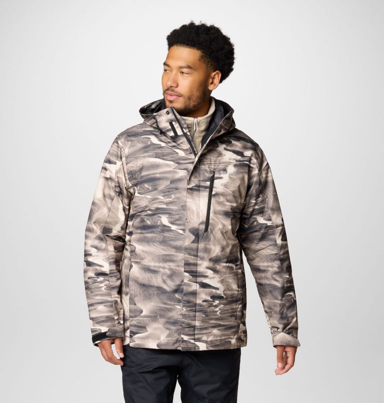 jaqueta masculina whirlibird v printed interchange