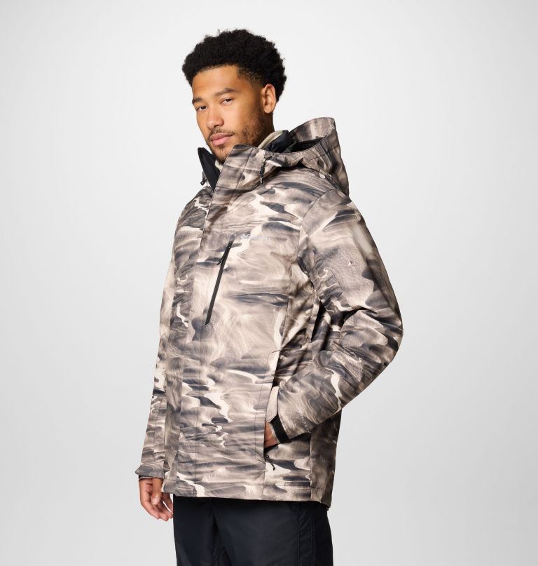jaqueta masculina whirlibird v printed interchange