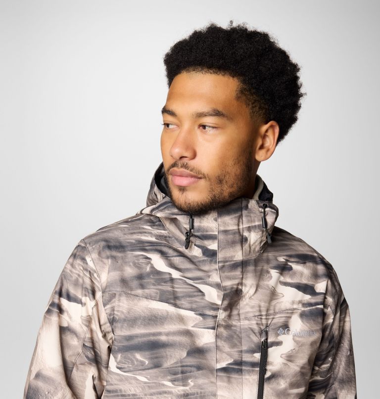 jaqueta masculina whirlibird v printed interchange