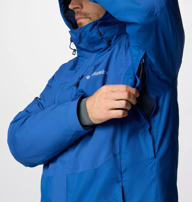 jaqueta snow glide ii interchange masculina - tamanho alto