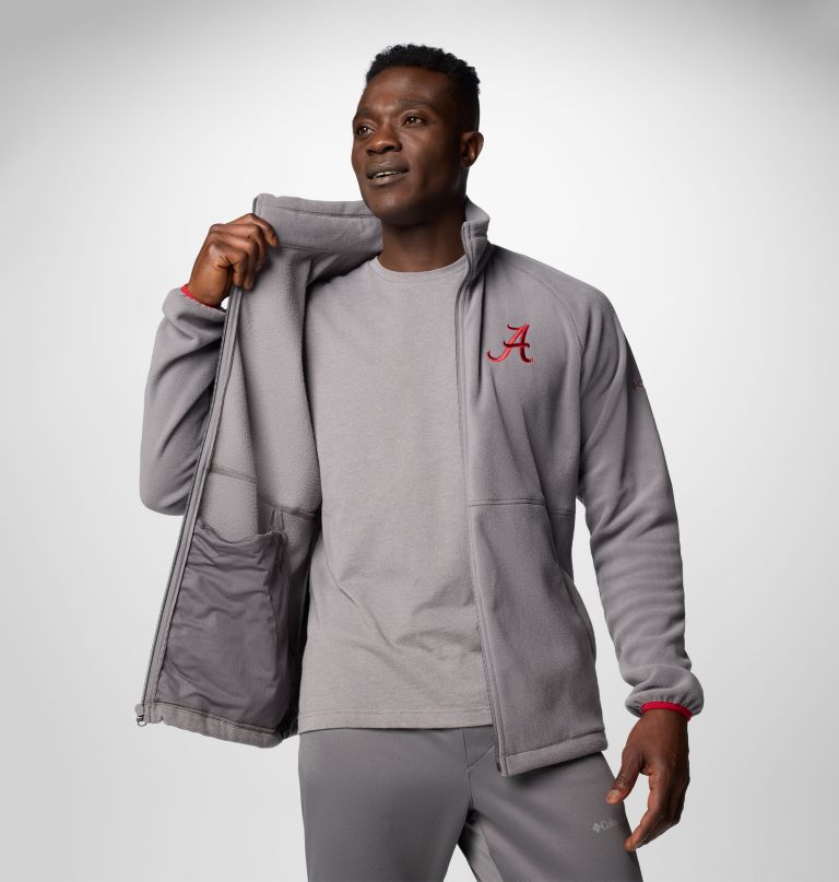 jaqueta fleece masculina universitária flanker iv - alabama