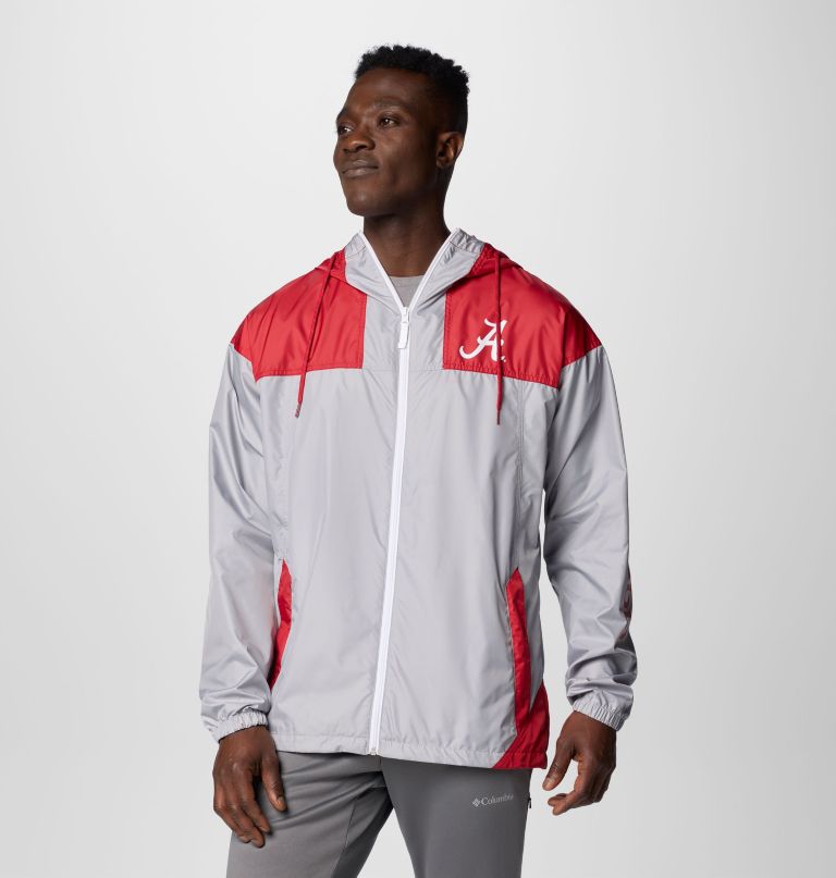 jaqueta corta-vento masculina universitária flash challenger ii - alabama