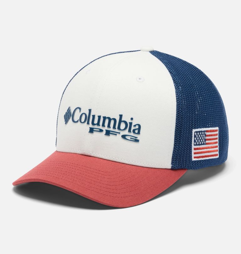 boné de beisebol de malha com logotipo pfg