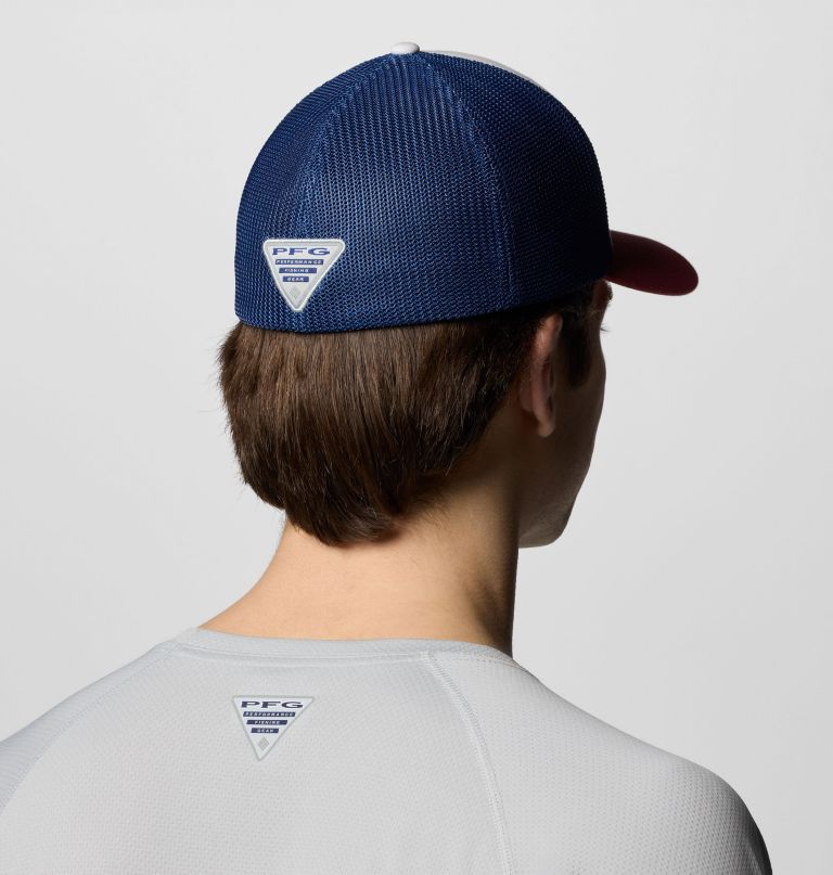 boné de beisebol de malha com logotipo pfg
