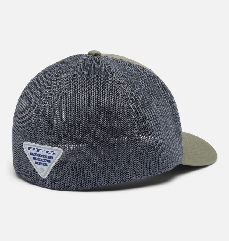 boné de beisebol de malha pfg fish flag