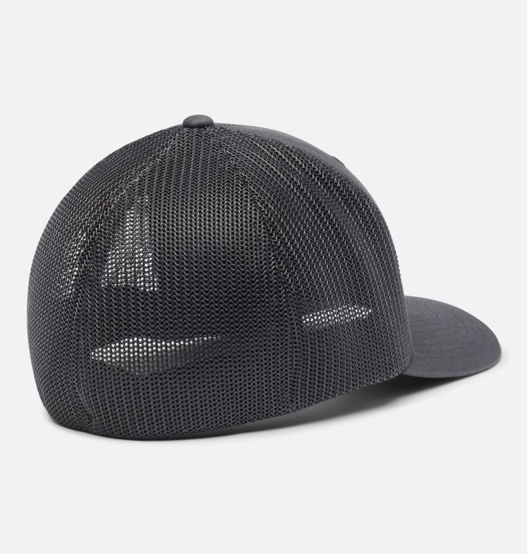 boné columbia mesh com estampa de árvore e bandeira