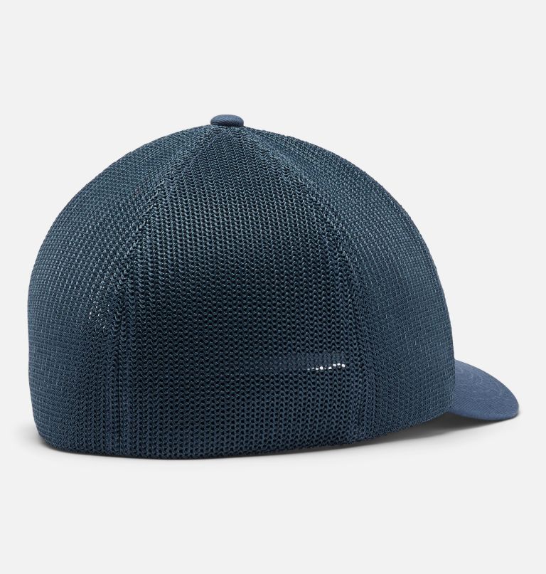 boné columbia mesh com estampa de árvore e bandeira