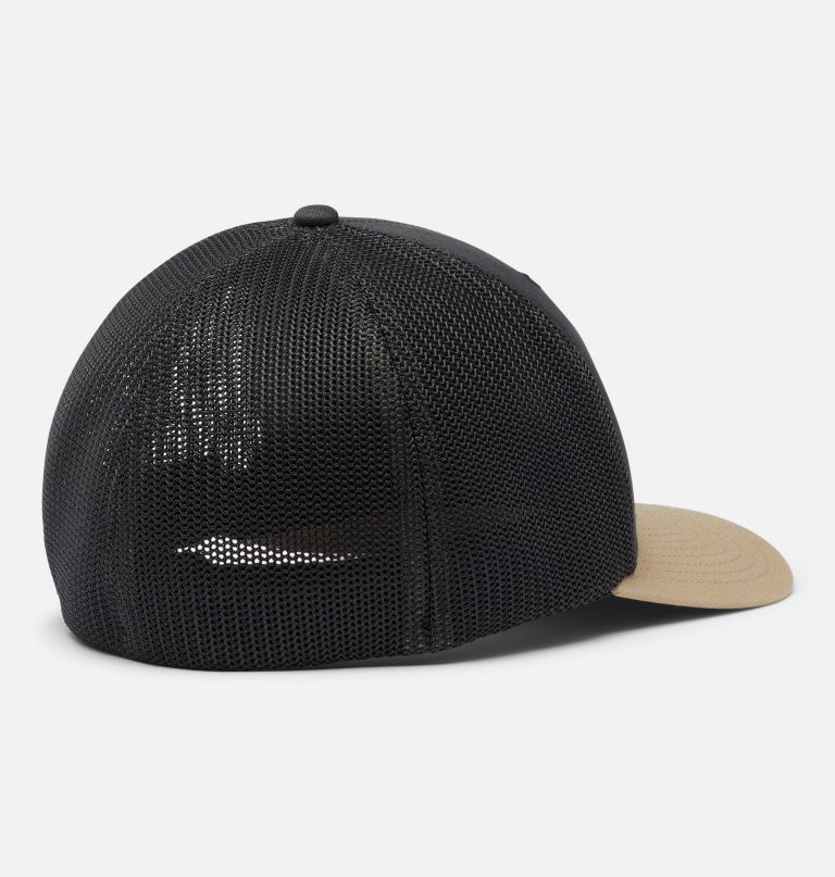 boné columbia mesh com estampa de árvore e bandeira