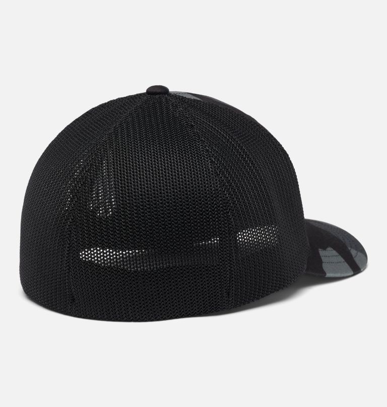 boné columbia mesh com estampa de árvore e bandeira