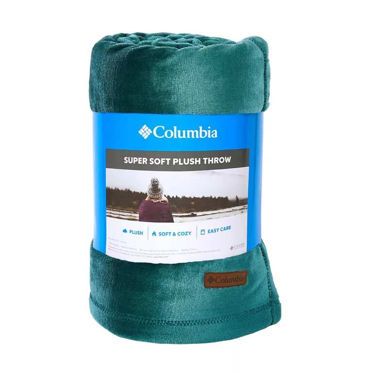manta de pelúcia columbia
