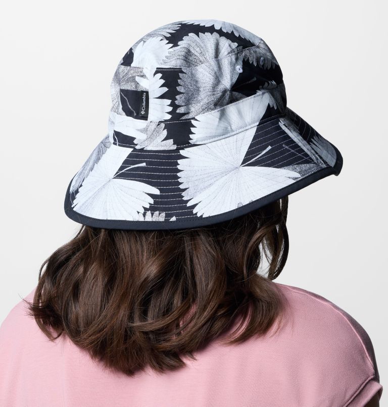 chapéu de sol feminino com estampa diamond crest