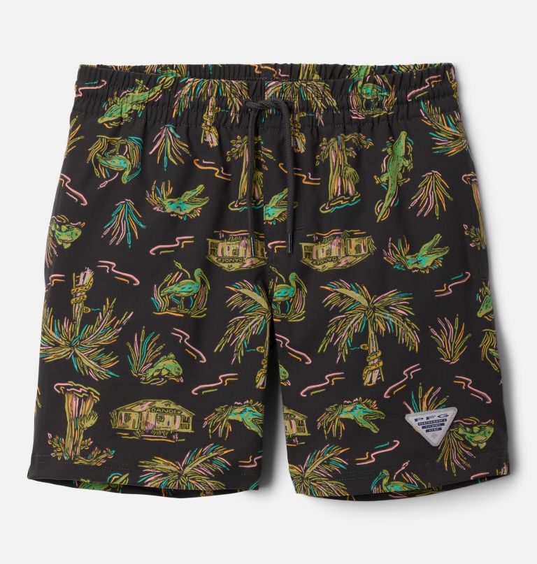 calções de banho estampados pfg rambler para meninos