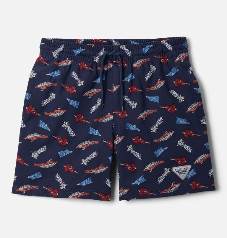 calções de banho estampados pfg rambler para meninos