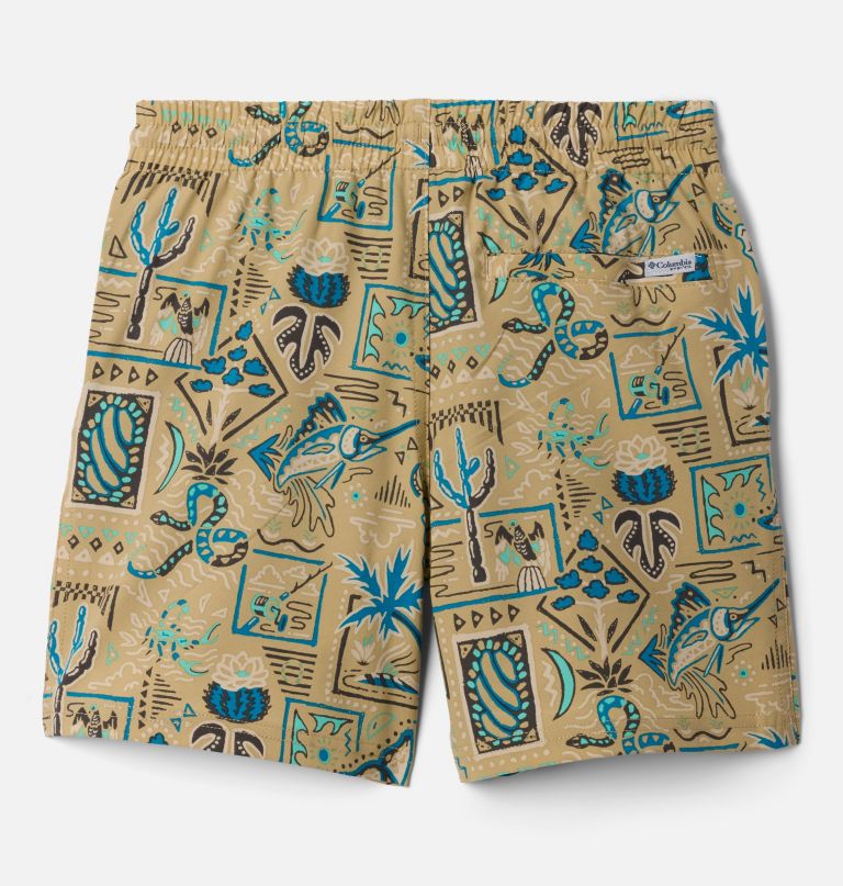 calções de banho estampados pfg rambler para meninos