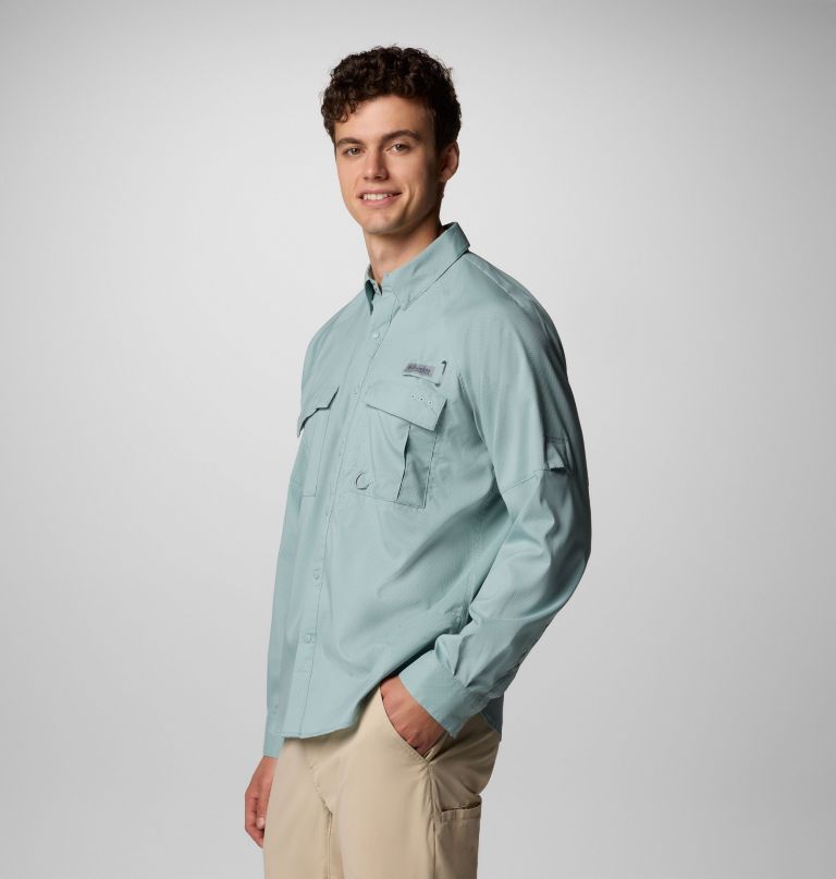 camisa de manga comprida masculina pfg shadowcaster zero