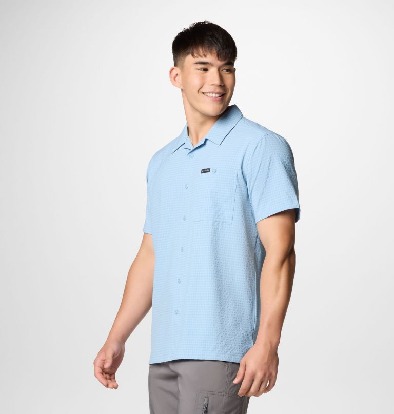 camisa de manga curta para camping masculina utilizer