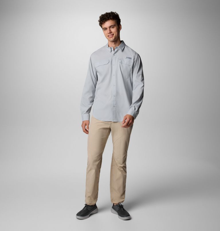camisa de manga comprida masculina pfg fly range zero