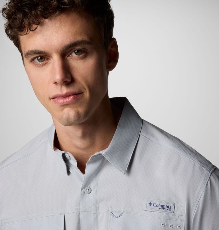 camisa de manga comprida masculina pfg fly range zero