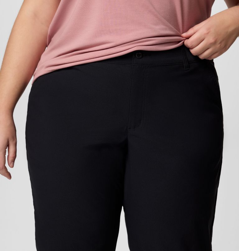 calça capri leslie falls feminina ii - tamanhos grandes