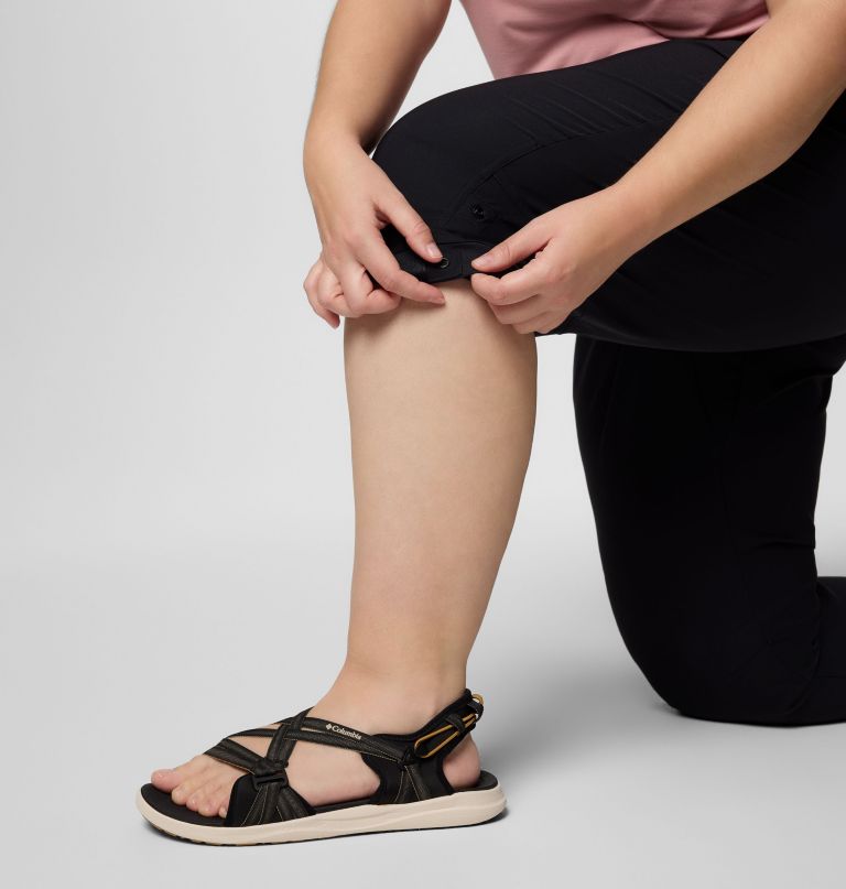 calça capri leslie falls feminina ii - tamanhos grandes