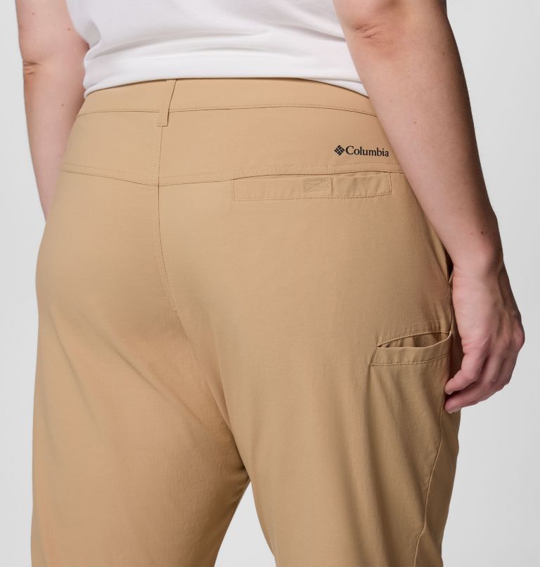 calça capri leslie falls feminina ii - tamanhos grandes