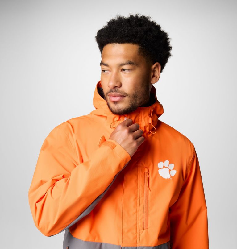 jaqueta masculina universitária field bound - clemson
