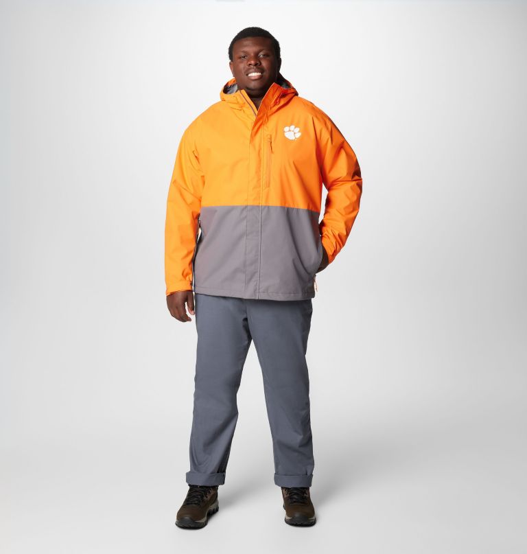 jaqueta masculina universitária field bound - clemson - tamanho grande