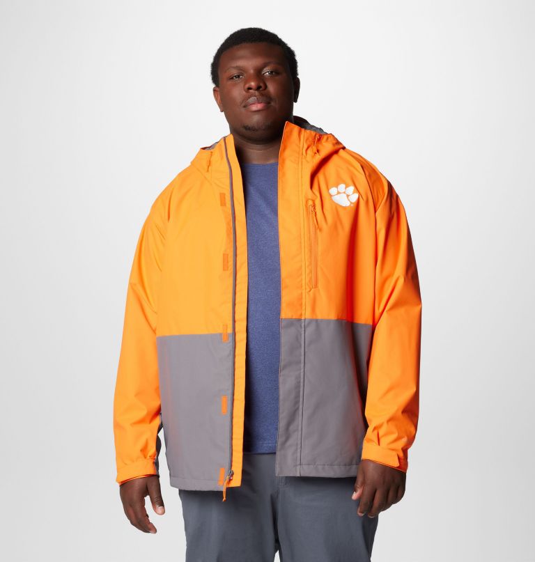 jaqueta masculina universitária field bound - clemson - tamanho grande