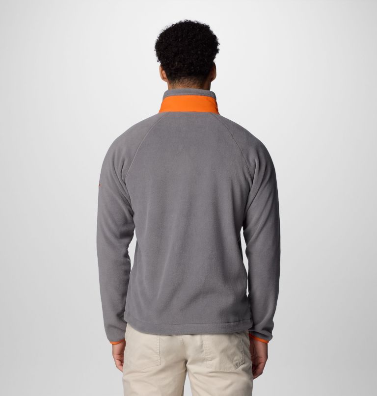 jaqueta fleece masculina universitária flanker iv - clemson