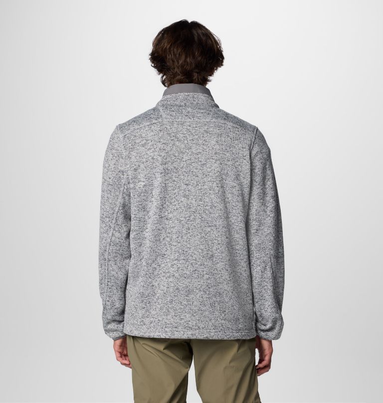blusa de moletom masculina com meio zíper collegiate sweater weather - clemson