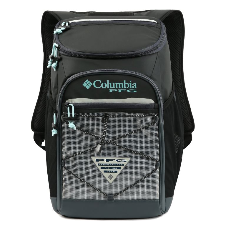 mochila térmica columbia pfg com rodinhas - capacidade para 30 latas