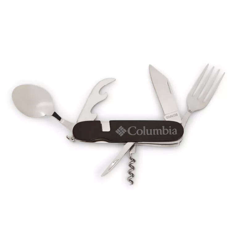 conjunto de utensílios dobráveis com 7 funções