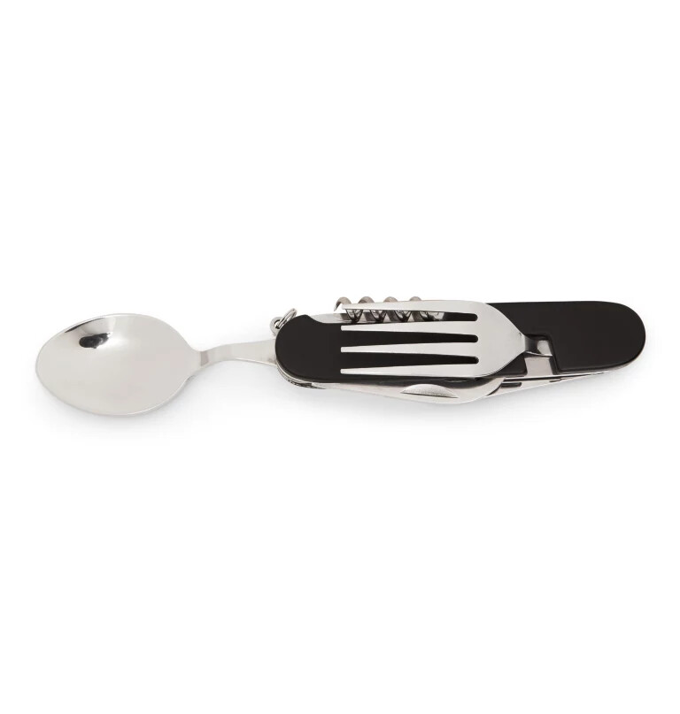 conjunto de utensílios dobráveis com 7 funções