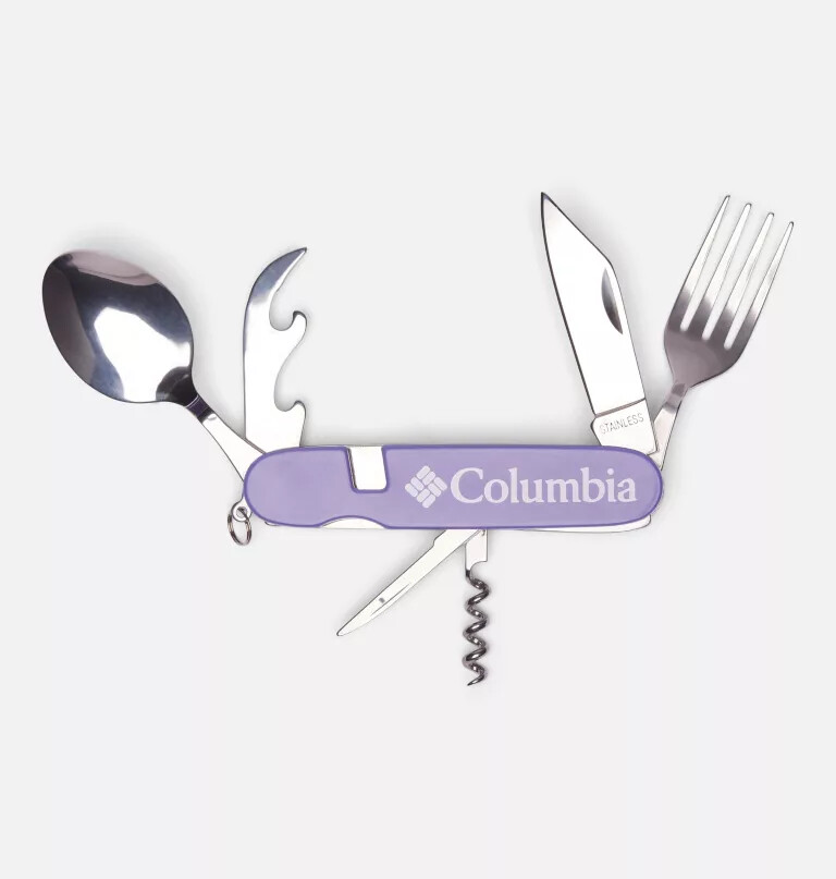 conjunto de utensílios dobráveis com 7 funções