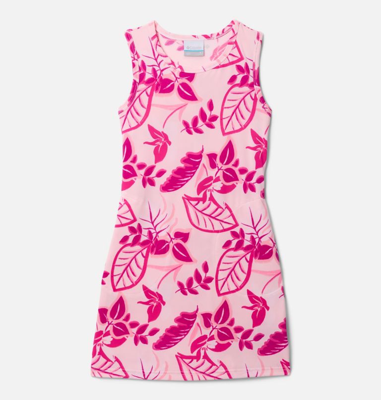 vestido estampado chill river para meninas