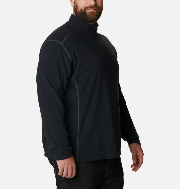blusa de lã polar masculina klamath range ii com meio zíper - tamanho grande