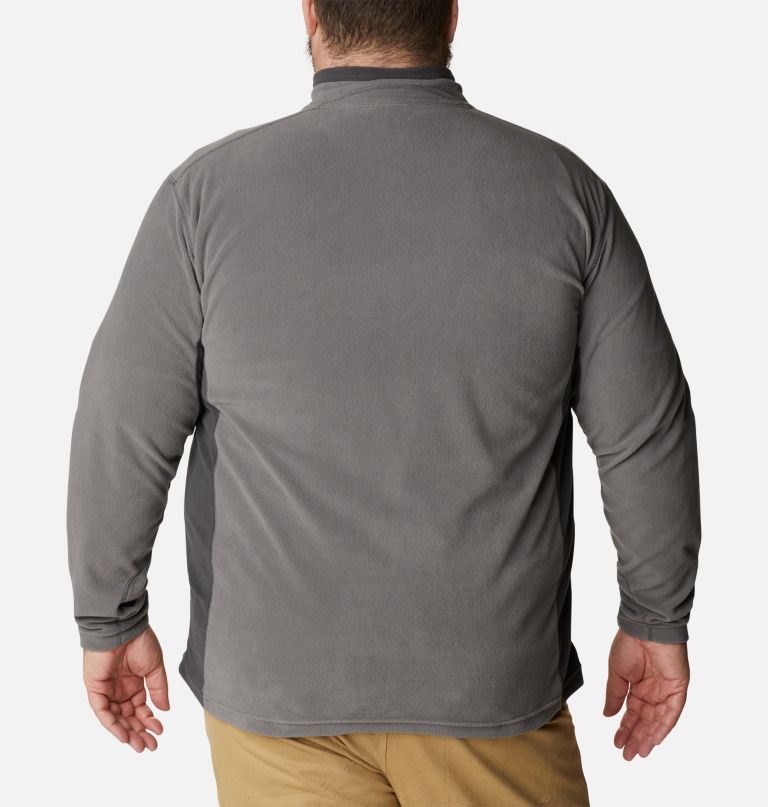 blusa de lã polar masculina klamath range ii com meio zíper - tamanho grande