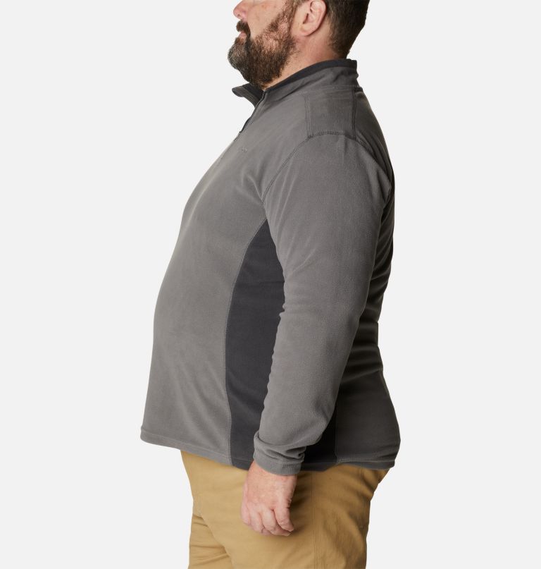 blusa de lã polar masculina klamath range ii com meio zíper - tamanho grande