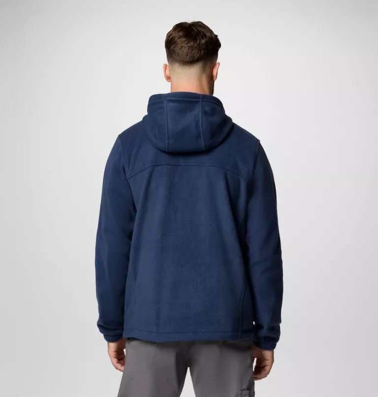 moletom com capuz e zíper frontal steens mountain para homens - tamanho alto