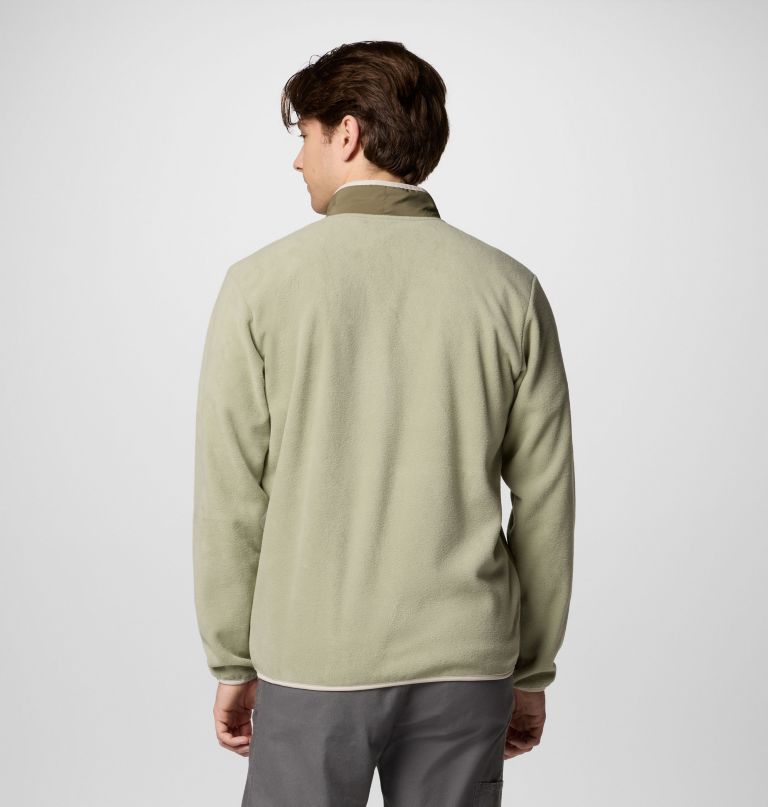 casaco de lã polar masculino sequoia grove com zíper completo - tamanho alto
