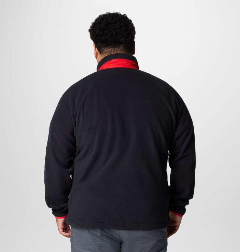 jaqueta fleece masculina universitária flanker iv - georgia - tamanho grande