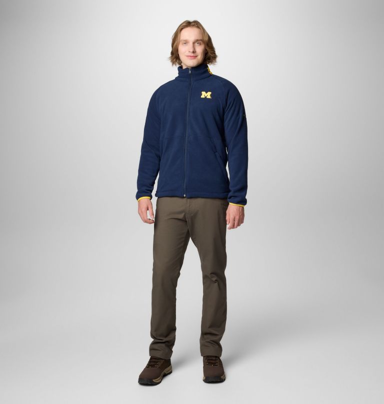 jaqueta fleece masculina universitária flanker iv - michigan - tamanho alto