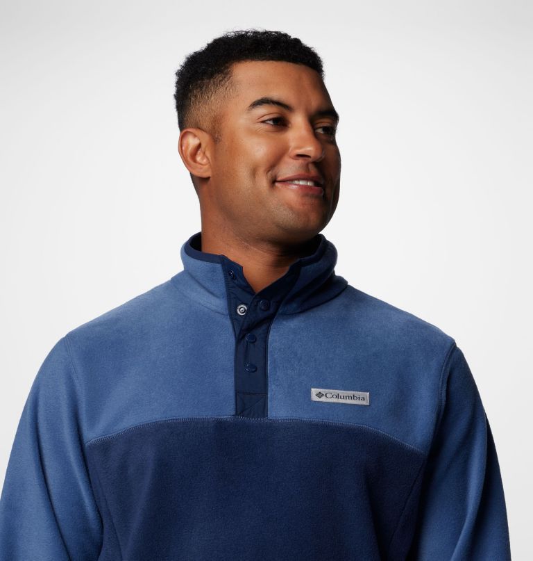 blusa de lã polar steens mountain half snap ii para homens - tamanho alto