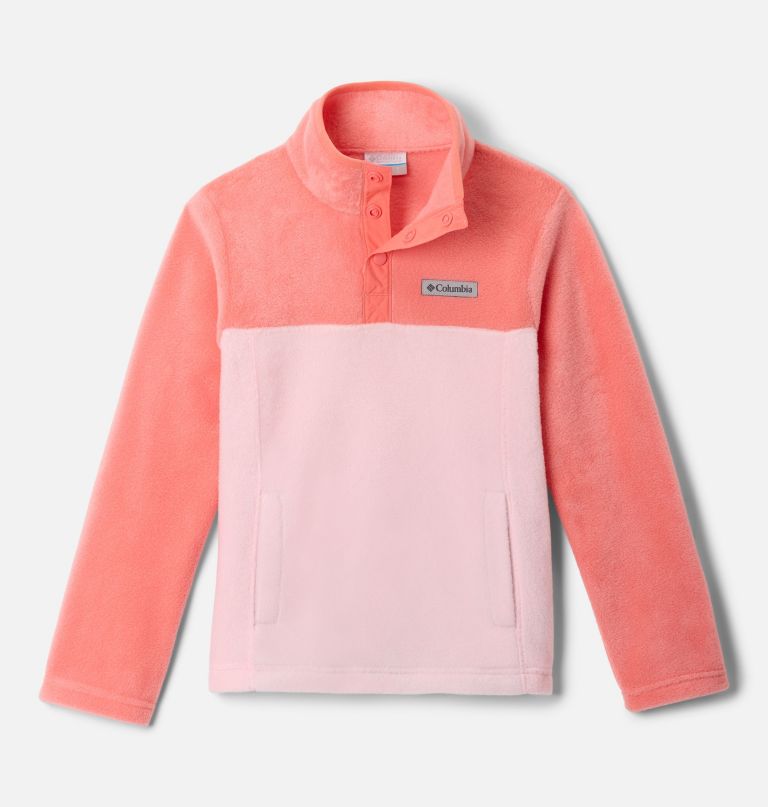 blusa de lã polar infantil steens mtn ii com fecho de pressão.