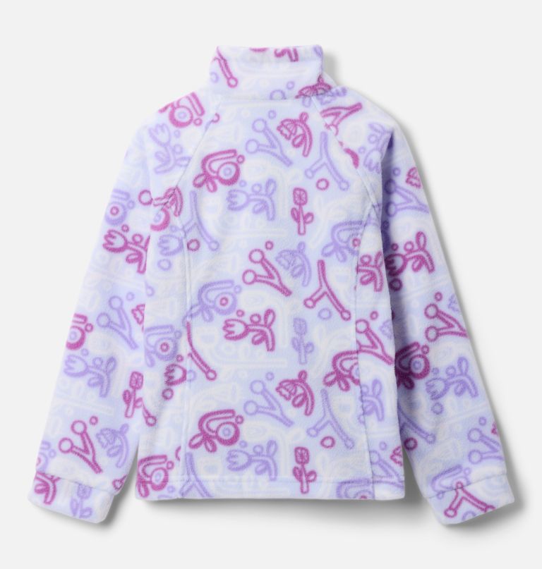 jaqueta de lã estampada benton springs ii para meninas