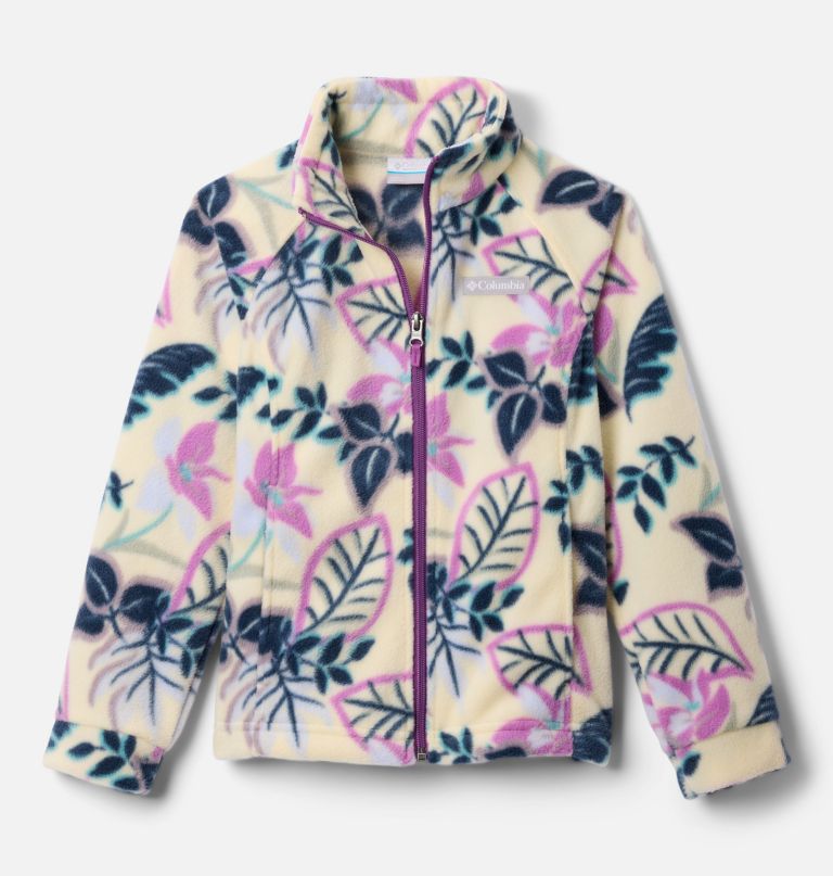 jaqueta de lã estampada benton springs ii para meninas